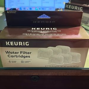 Keurig Water Filter Cartridges - 6 pack